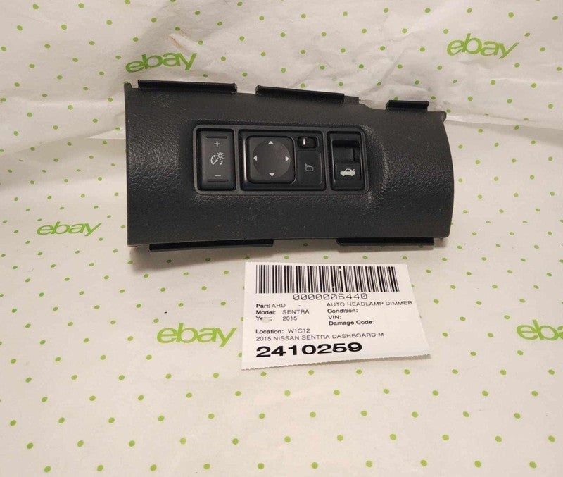 15 NISSAN SENTRA Auto Headlamp Dimmer
