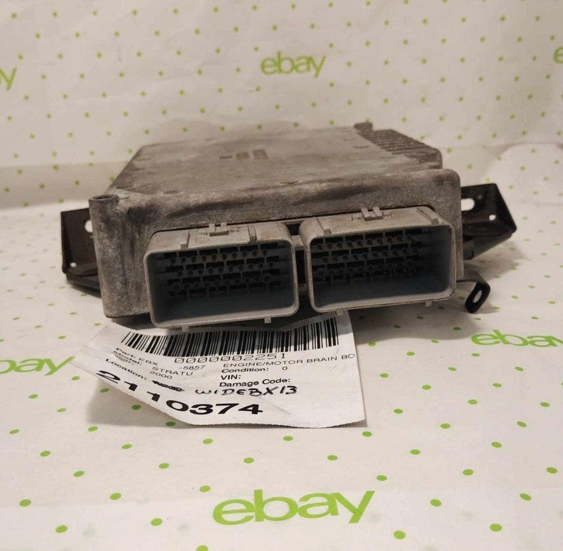 00 DODGE STRATUS Engine/motor Brain Box