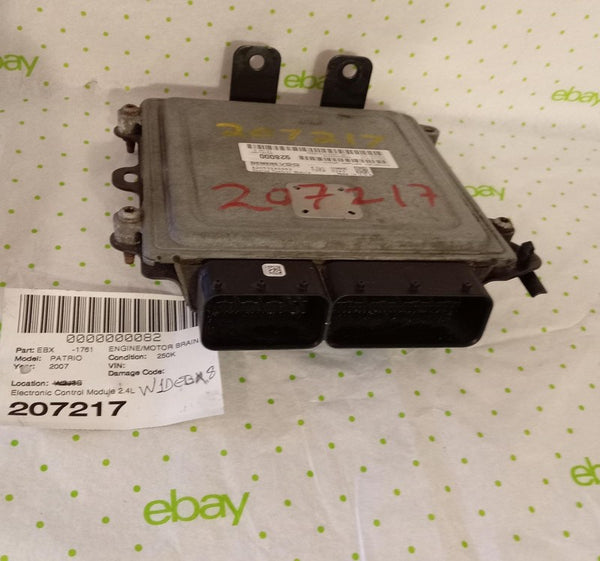 07 08 09 10 JEEP PATRIOT Engine/motor Brain Box