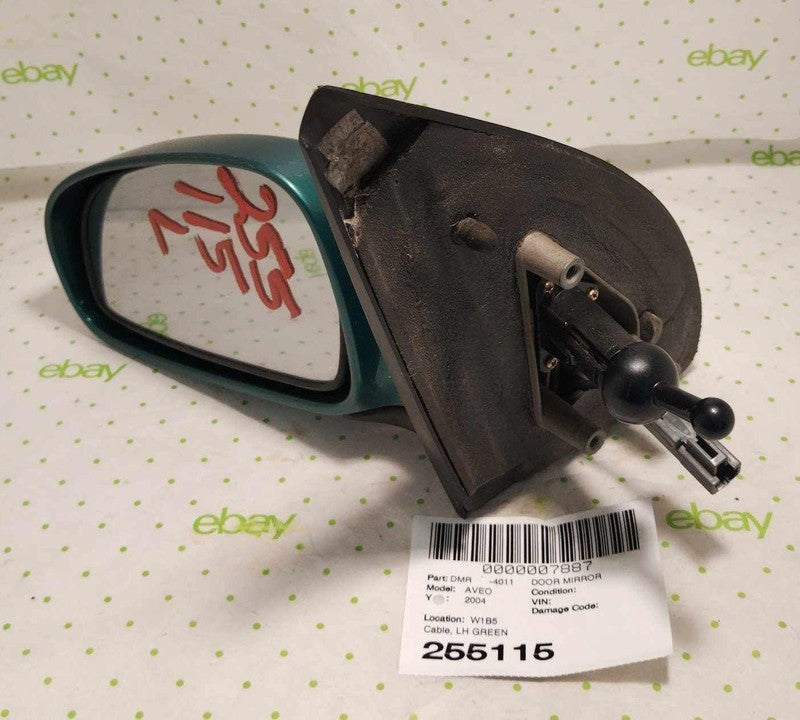 04 05 CHEVY AVEO Door Mirror Cable Left GREEN