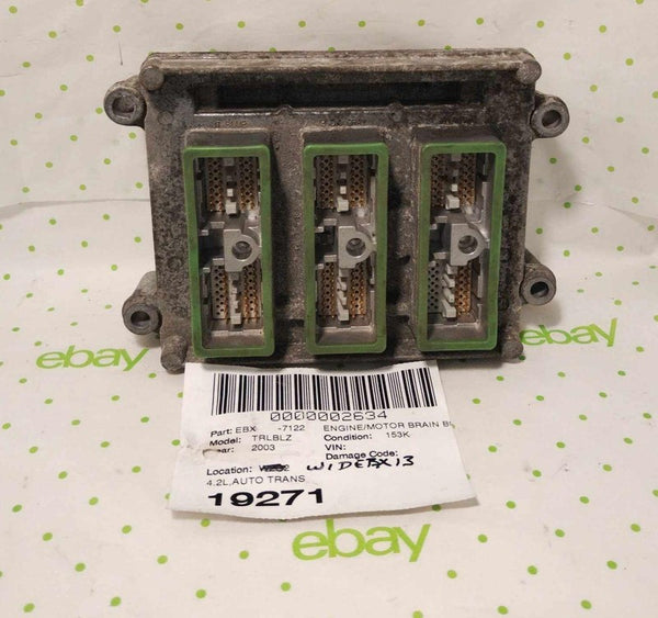 03 04 05 TRAILBLAZER Engine/motor Brain Box
