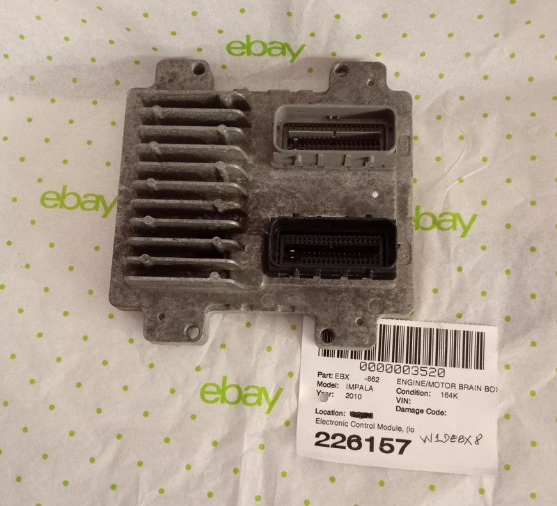 10 11 CHEVY IMPALA Engine/motor Brain Box