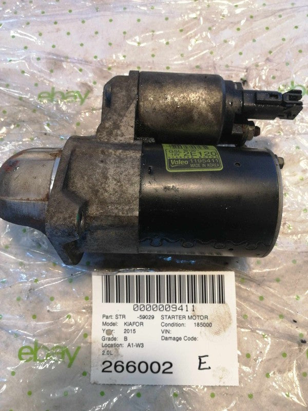 Starter Motor KIA FORTE 14 15 16