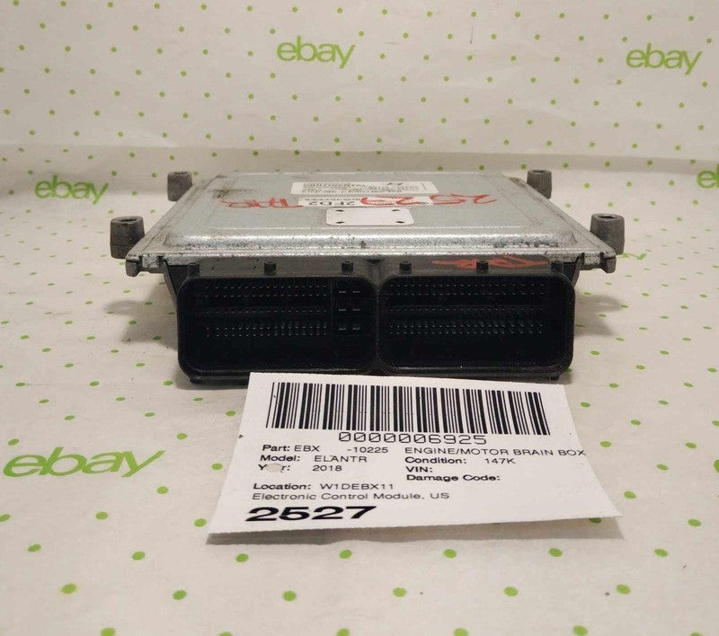 17 18 HYUNDAI ELANTRA Engine/motor Brain Box