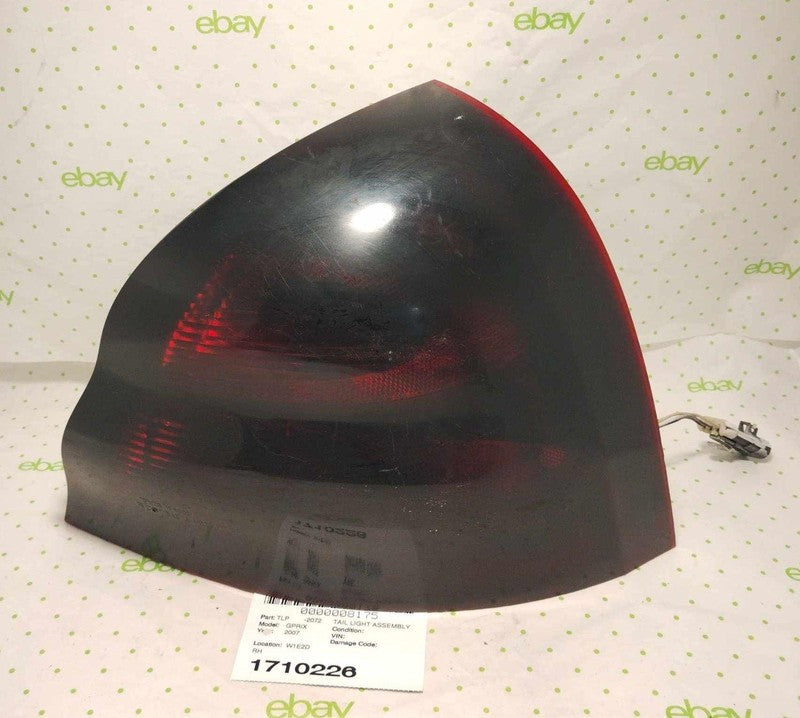 04 05 06 07 08 GRAND PRIX Tail Light Assembly Right