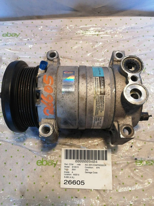 A/c Air Compressor S10/S15/SONOMA TRUCK 98 99 00 01 02 03 04