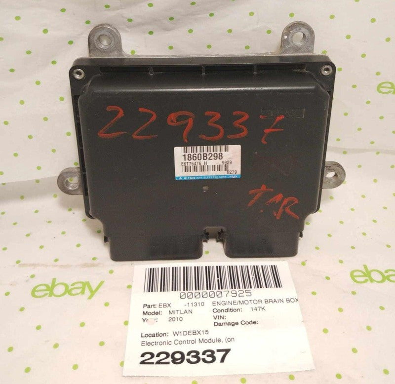 10 MITSUBISHI LANCER Engine/motor Brain Box