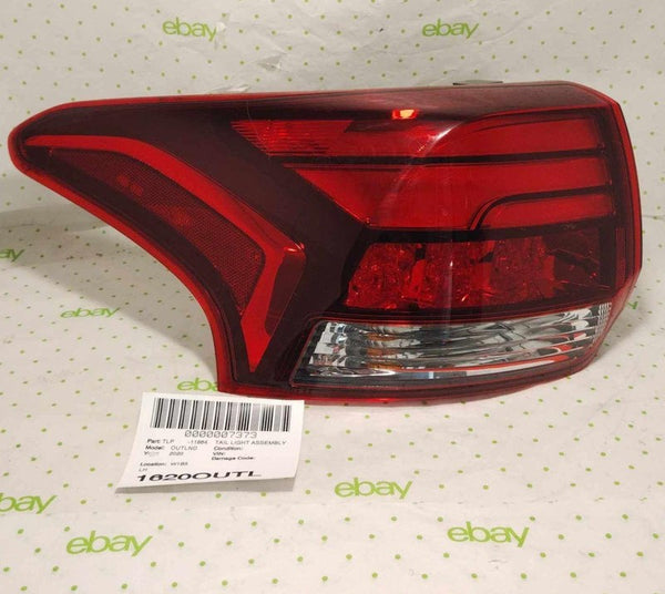 16 17 18 19 20 21 22 MITSUBISHI OUTLANDER Tail Light Assembly Left