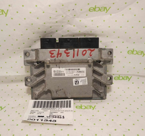 19 FORD FIESTA Engine/motor Brain Box