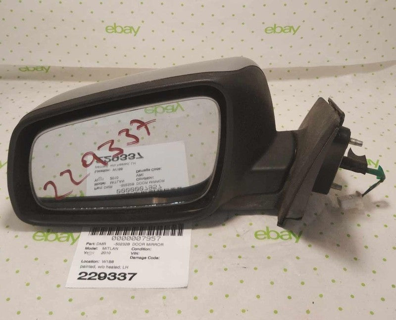 08 09 10 11 12 13 14 MITSUBISHI LANCER Door Mirror Left