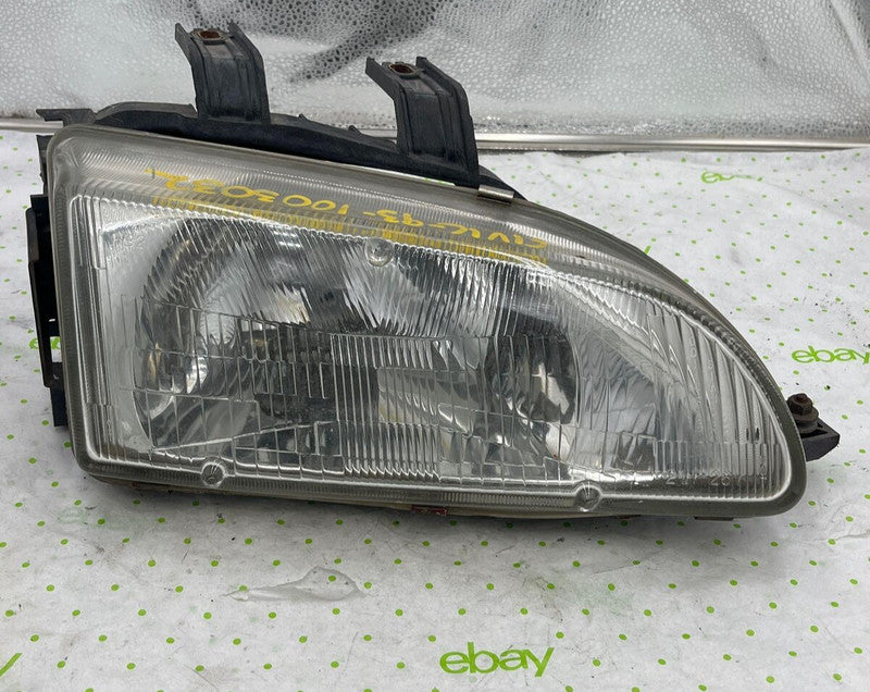 93 HONDA CIVIC Headlamp Assembly Left driver side