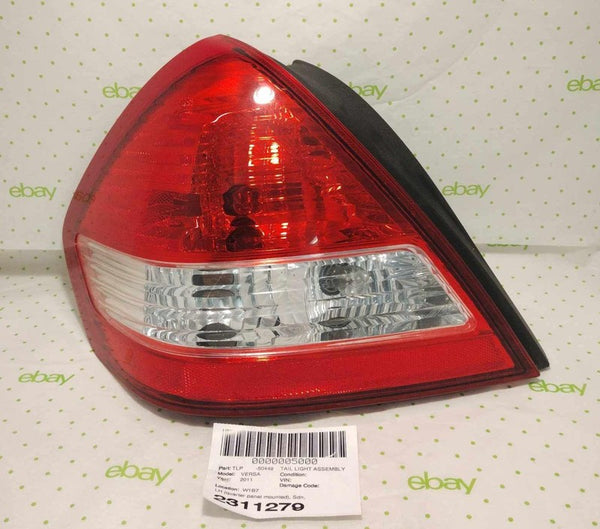 07 08 09 10 11 NISSAN VERSA Tail Light Assembly Left