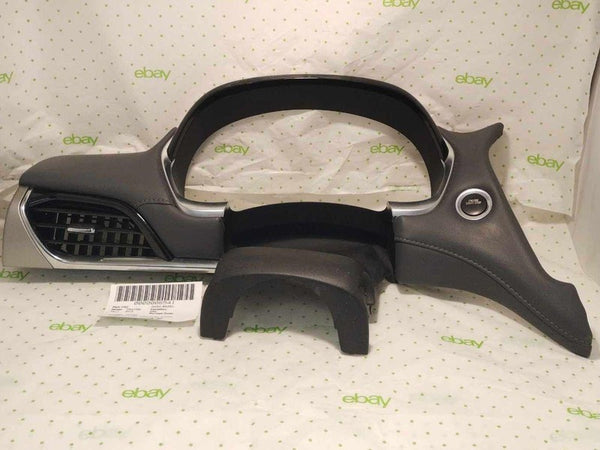 18 CHEVY TRAVERSE UPPER LH DASH TRIM PUSH START SWITCH