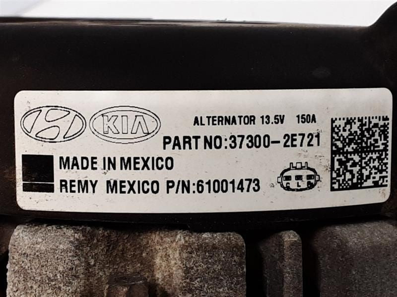 2017-2022 Kia Forte Alternator Generator Charging Assembly Engine OEM