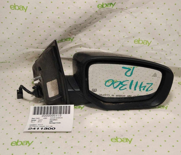 13 14 15 16 DODGE DART Door Mirror Right Black