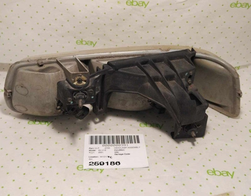 99 00 01 02 CHEVY SILVERADO 1500 Headlamp Assembly Right