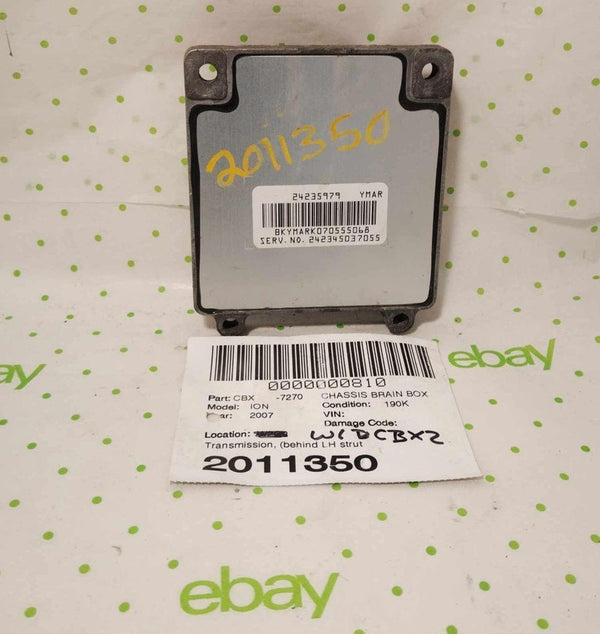 06 07 SATURN ION Chassis Brain Box
