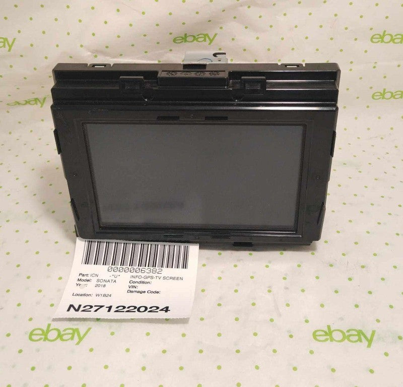 18 HYUNDAI SONATA Info-gps-tv Screen