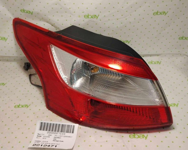 12 13 14 FORD FOCUS Tail Light Assembly Left