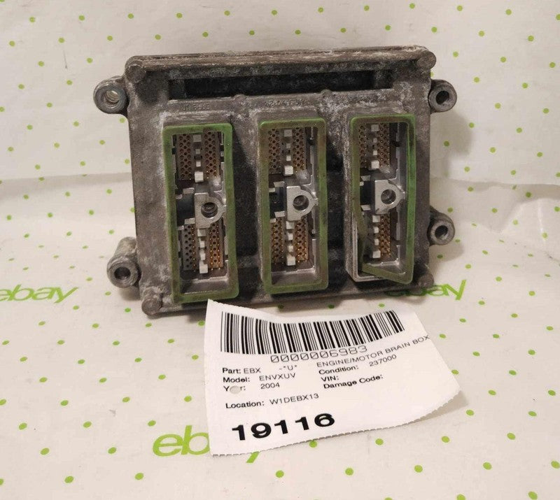 04 GMC ENVOY XUV Engine/motor Brain Box
