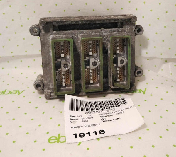 04 GMC ENVOY XUV Engine/motor Brain Box