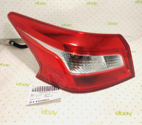 18 NISSAN SENTRA Tail Light Assembly Left