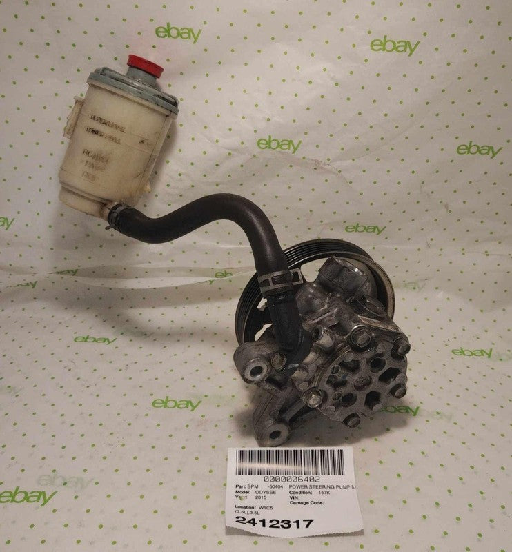 11 12 13 14 15 16 17 HONDA ODYSSEY Power Steering Pump/motor