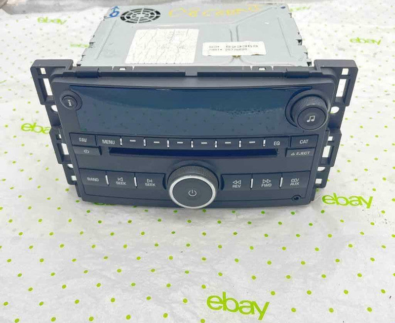2008 CHEVY COBALT Audio & Visual Equip.(radio)