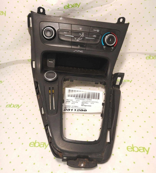 15 16 17 18 FORD FOCUS Heater A/c Control