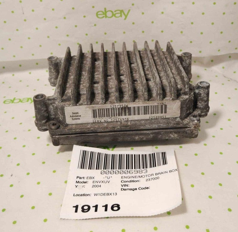 04 GMC ENVOY XUV Engine/motor Brain Box