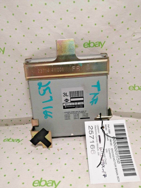 2001 INFINITI QX4 Engine ECM Electronic Control Module ID 23710-4W020