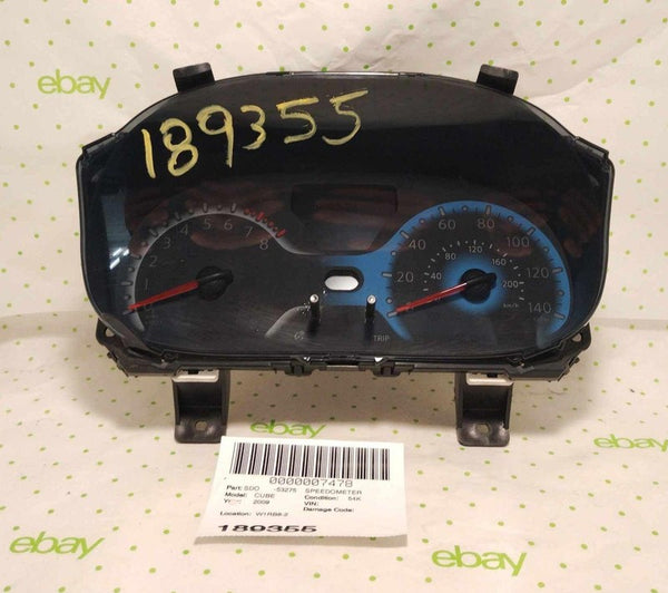 09 NISSAN CUBE Speedometer