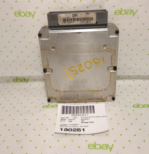 98 FORD WINDSTAR Engine/motor Brain Box