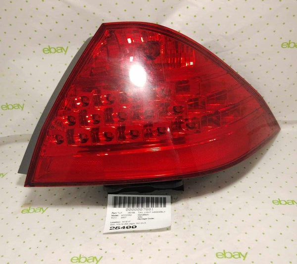 06 07 HONDA ACCORD Tail Light Assembly Right