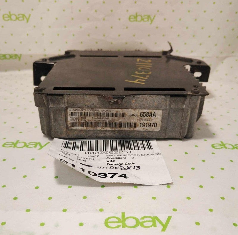 00 DODGE STRATUS Engine/motor Brain Box