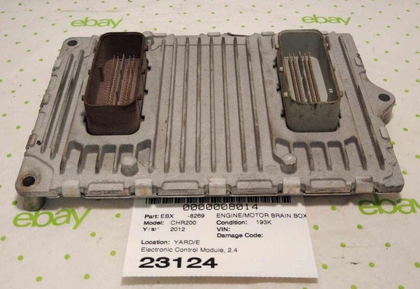 12 CHRYSLER 200 Engine/motor Brain Box (AT) 4 speed2.4L