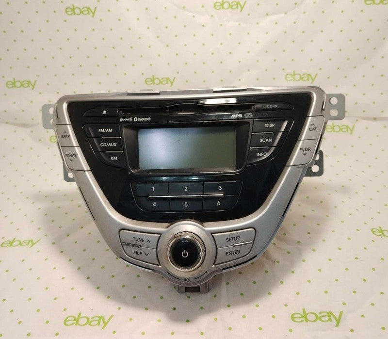 12 HYUNDAI ELANTRA Audio & Visual Equip.(radio)