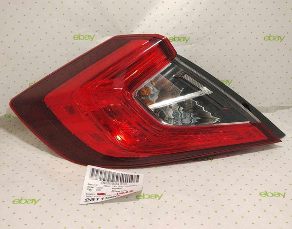 16 17 18 19 20 21 HONDA CIVIC Tail Light Assembly Left