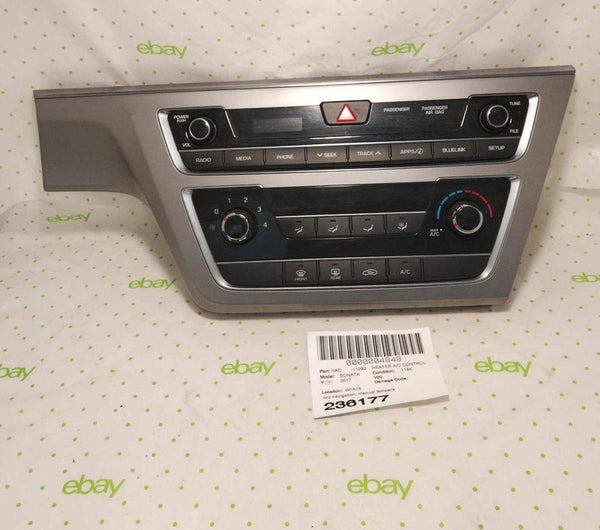 15 16 17 HYUNDAI SONATA Heater A/c Control RADIO PANEL SWITCH