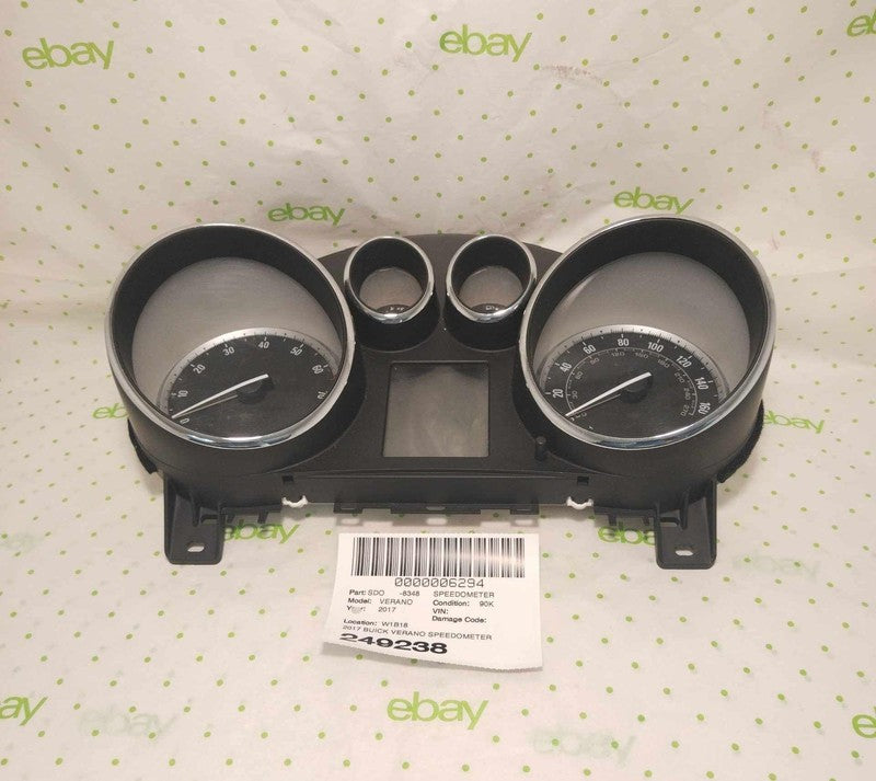 15 16 17 BUICK VERANO Speedometer