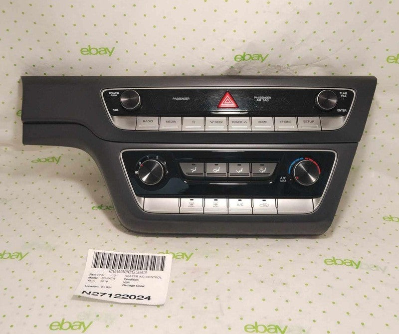 18 HYUNDAI SONATA Heater A/c Control