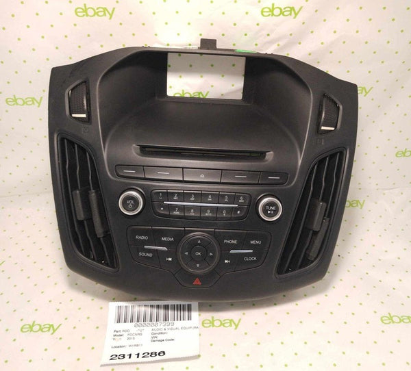 15 FORD FOCUS Audio & Visual Equip.(radio)