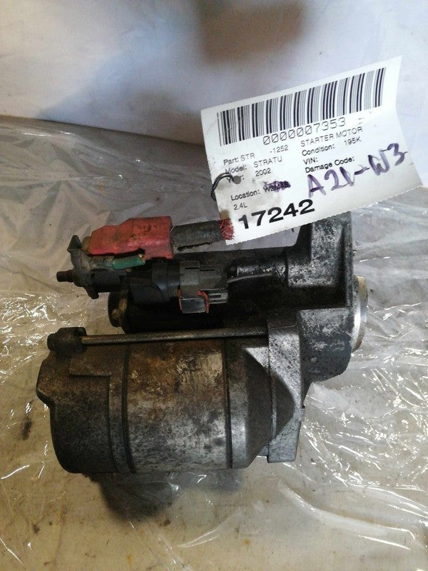 Starter Motor DODGE STRATUS 01 02
