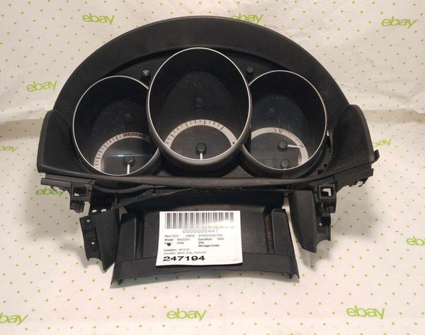 08 09 MAZDA 3 Speedometer