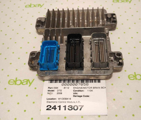 06 08 CADILLAC DTS Engine/motor Brain Box