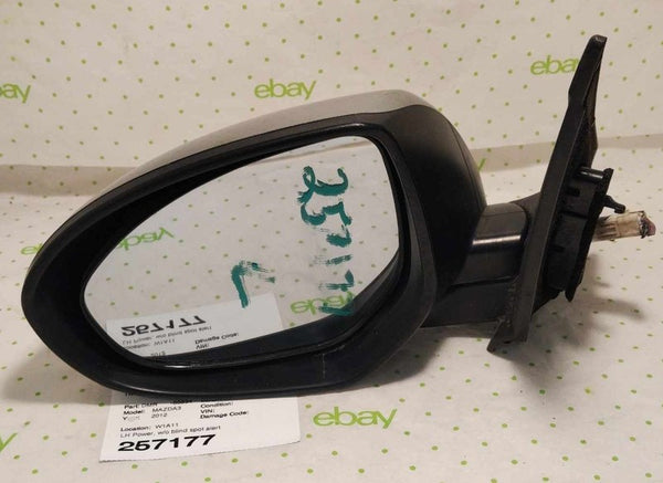 10 11 12 13 MAZDA 3 Door Mirror Left