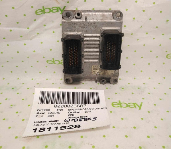04 CADILLAC CTS Engine/motor Brain Box