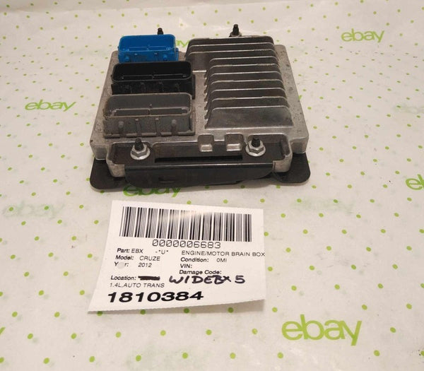 12 CHEVY CRUZE Engine/motor Brain Box