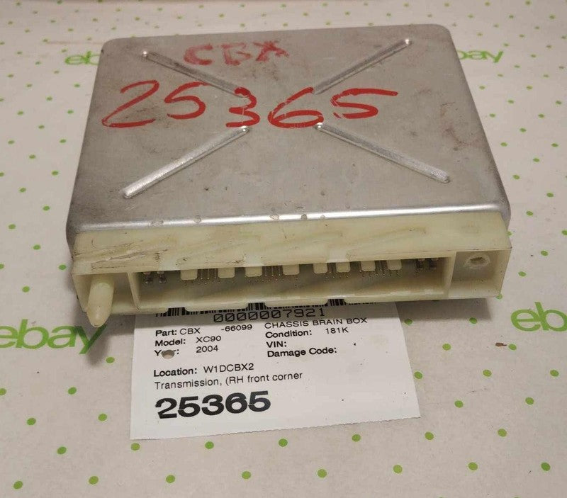 03 04 VOLVO XC90 Chassis Brain Box