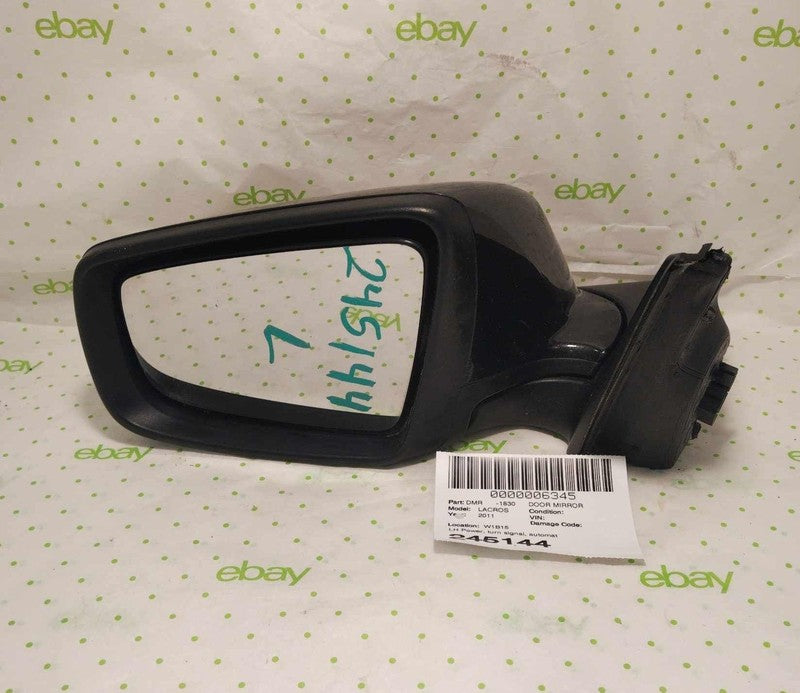 10 11 12 BUICK LACROSSE Door Mirror Left Power turn signal automatic d